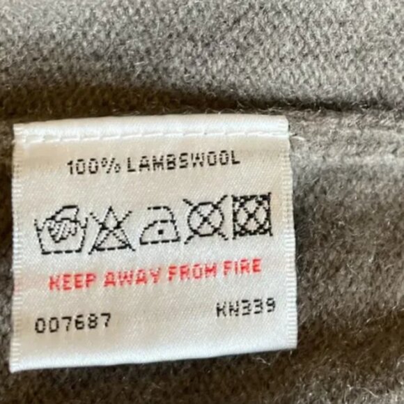 White Stuff Men's Crewneck 100% Lambswool Sweater Size XL Academia Neutral - Picture 9 of 9